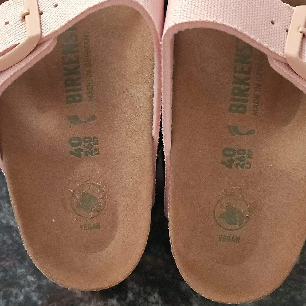 Birkenstock NWT Light Pink Double Strap Sandals - Picture 6 of 7